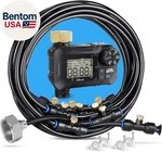 Automatic Misting Cooling System With Timer, 46FT Line, 10 Brass Nozzles New. Price: $66.28.