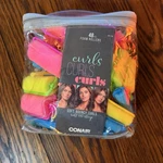 Conair Foam Hair Rollers 48-PIECE Set Soft Curls W/ Case Neon Bright Euc New. Price: $11.72.