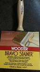 Wooster 3/4" Bravo Stainer Bristle/polyester Lot Of Paintbrush F5119-4 New. Price: $63.95.