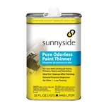 Sunnyside 70532 Pure Odorless Paint Thinner, Quart New. Price: $31.99.