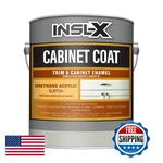 Insl-x CC550109A-01 Cabinet Coat Enamel Satin Sheen Paint White 128 Fl Oz Pack New. Price: $100.48.
