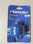 Merlin Moisture Filter For Paint Gun Disposable Inline 1/4" Nps(m) - Nps(f) New. Price: $9.00.