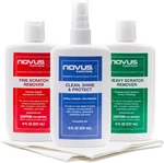 NOVUS-PK1-8 Plastic Clean & Shine #1, Fine Scratch Remover #2, Heavy New. Price: $37.01.