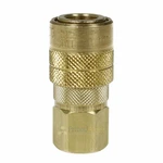 Milton 1/4" Fnpt Female M-style Kwik-change Coupler Brass 300 Psi Maximum 715BK New. Price: $11.95.