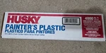 12FT X 400FT Husky 03512H Clear .31MIL High Density Painter Plastic 4800 Sq New. Price: $7.45.