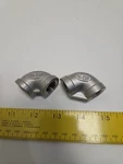 Binks 20-2180 90 Degree 3/8"-304 Ss Elbow Lot Of New. Price: $17.95.