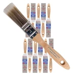 12-PACK 1" Flat Brushes For All Latex And Oil Paints & Stains New. Price: $14.99.