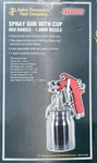 Astro Pneumatic 4008 Spray Gun With Cup Red Handle W/ 1.8MM Nozzle Used. Price: $49.95.