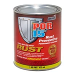 POR-15 Rust Preventive Coating, Stop And 16 Fl Oz (pack Of 1), Silver New. Price: $94.99.