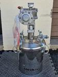 Binks 183S Stainless Steel 2 Gallon Pressure Tank Pot W/ Air Motor New. Price: $2200.00.