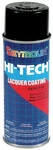 16-838 Hi-tech Lacquers Spray Paint, Semi-gloss Black New. Price: $26.16.