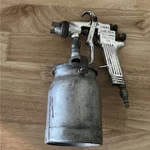 Binks Model 62 Paint Spray Gun & Cup With 66SF Air Cap Tip Nozzle Used. Price: $39.99.