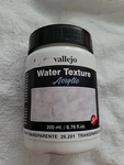 Vallejo Paint 26201 Transparent Acrylic Water Texture - 200 Ml. Bottle New. Price: $17.99.