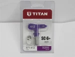 Titan 671-412 Airless Paint Spray Tip Fine Finish Open. Price: $35.00.
