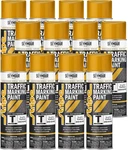 18 Oz Traffic Yellow Marking Spray Paint 12 Pack, Water-based, 20-646 New. Price: $178.99.