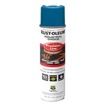 Rust-oleum 203022V Precision Line Marking Paint, Inverted, Caution Blue, Oz New. Price: $6.89.