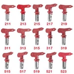 Red Airless Gun Tips Nozzle For Titan Wagner Paint Sprayer Tool 211-629 New. Price: $6.59.