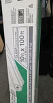 Hdx Ft. 100 6 Mil Clear Plastic Sheeting Heavy Duty - Open Box New. Price: $39.99.
