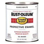 Rust-oleum 7792502 Enamel Paint,semi-gloss WHITE,1 Qt. 39DP14 New. Price: $29.30.