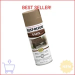 Rust-oleum 241238-6PK Stops Spray Paint, Oz, Satin Dark Taupe, Pack New. Price: $40.72.