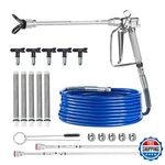 Vevor Airless Paint Gun And Hose Kit, 3600PSI High Pressure Sprayer New. Price: $72.19.