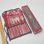 Vintage Irwin Woodworking 6-BITS 886-R Speedbor Set 1/4" Electric Drill (usa) Used. Price: $16.95.