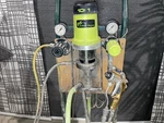 Sames Kremlin Max Wall Mount Airmix Pump System 10C18 With Xcite Gun!! Used. Price: $2800.00.