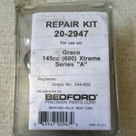 Bedford Repair Kit 20-2947 Graco 145CC (600) Xtreme Series New. Price: $55.00.
