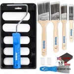 Paint Roller Kit, Brushes And 4 Inch Foam Small Set, New. Price: $29.03.