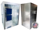 Powder Coating System, 4'X4'X6' Curing Oven & 4'X5'7' Spray Booth Package New. Price: $6500.00.