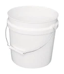 Plastic Pail 2 Gal Wht New. Price: $32.93.