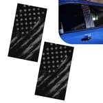 2 Pcs Car B Pillar Stickers, Aged American Flag Patriotic Decal, Waterproof S... New. Price: $35.92.