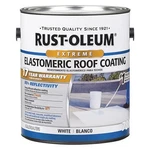 Pc Rust-oleum '301902 Elastomeric Roof Coating, 0.9 Gal., White, Dry Time New. Price: $82.10.