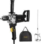 10-AMP Corded 5/8" Heavy Duty Drill Mixer Set, Mixing Machine With Spade. Price: $140.99.