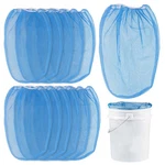 12 Pack 5 Gallon Paint & Liquid Strainer Filter Bags, Pure Blue Fine Nylon Mesh New. Price: $13.99.