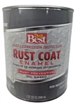 Paint Rust Coat Oil-based Gloss Enamel, Medium Gray, 1 Qt. Sim Do It Best New. Price: $29.95.