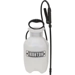 Ironton Portable Poly Sprayer, 1 Gallon, 45 Psi, Adjustable Nozzle, Anti-clog New. Price: $24.16.