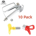 10 Pack Airless Paint Gun 3600PSI With 517 Tip & Guard For Sprayers New. Price: $161.81.