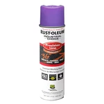 Rust-oleum 1669838V Precision Line Marking Paint, Inverted, Fluorescent Purple, New. Price: $8.45.