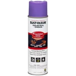 Rust-oleum 1669838V Precision Marking Paint, Inverted, Fluorescent Purple (6 Pk) New. Price: $42.00.