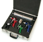 Titan 19221 Pro Gravity Hvlp Spray Gun Kit Color Coated For Base, Detail, Clear New. Price: $129.77.