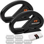Wrapxpert Wrapping Paper Cutter 2PACK (7 Blades), Car Vinyl Black New. Price: $14.41.