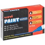 Uni-paint 63607 Permanent Marker, Medium Tip, Orange Color Family, Paint, 12 Pk New. Price: $37.29.
