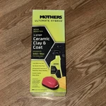 New, Mothers 07260 Ultimate Hybrid 1 Step Ceramic Clay & Coat Cleaning Kit. Price: $19.99.