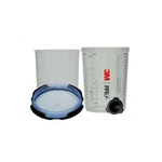 3M 26325 Pps Series 2.0 Spray Cup System Kit Large 28 Fl Oz 125 Micron Filter New. Price: $156.67.