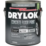 Drylok Low Voc Concrete Floor Paint Dover Gray, 1 Gal. 832779 New. Price: $49.09.