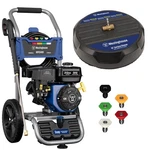 Gas Pressure Washer Psi 2.6 Gpm Surface Cleaner Westinghouse WPX3400SC Soap New. Price: $571.99.