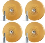 4 Pack Decal Remover Eraser Wheel Rubber Adhesive Flat Pcs New. Price: $34.52.
