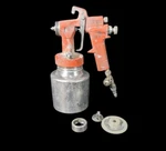 Devilbiss Paint Sprayer Vintage Gun Model SBG-510 With Canister Used. Price: $55.25.
