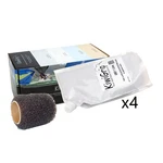 Kiwigrip Grey Non-skid Deck Coating Set With Roller 4 Liter Pouches New. Price: $199.00.